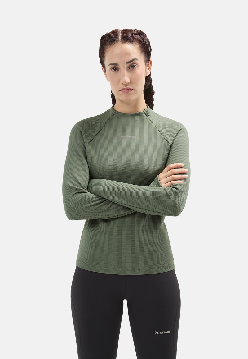 NNormal BEKLEIDUNG
- Longsleeve - dunkelgrun