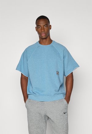 HERITAGE TOP - Mikina - heather/smokey blue