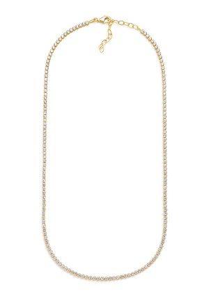 TENNIS-ZIRKONIA - Halskette - zirkonia gold-coloured