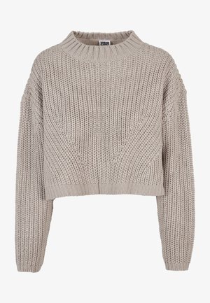 Urban Classics WIDE OVERSIZE - Džemper - warmgrey