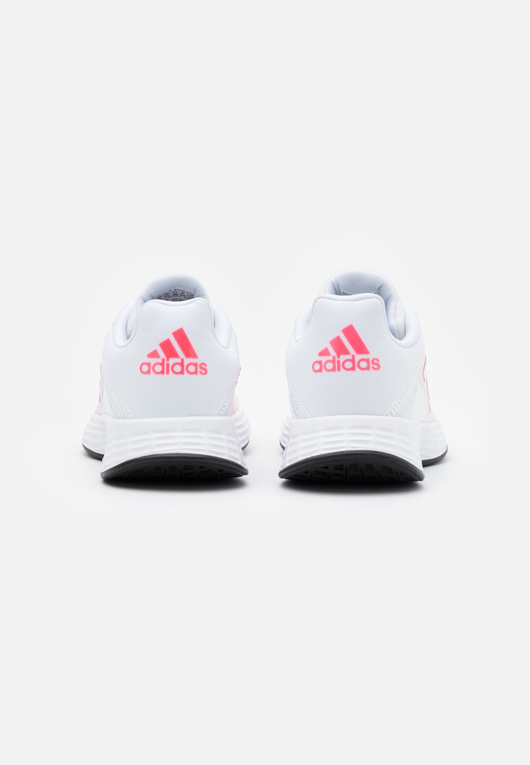 adidas Performance DURAMO CLASSIC LIGHTMOTION RUNNING SHOES - Nøytrale løpesko - footwear white/signal pink adidas Performance DURAMO CLASSIC LIGHTMOTION RUNNING SHOES - Nøytrale løpesko - footwear white/signal pink
