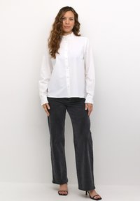 Kaffe Overhemdblouse - chalk