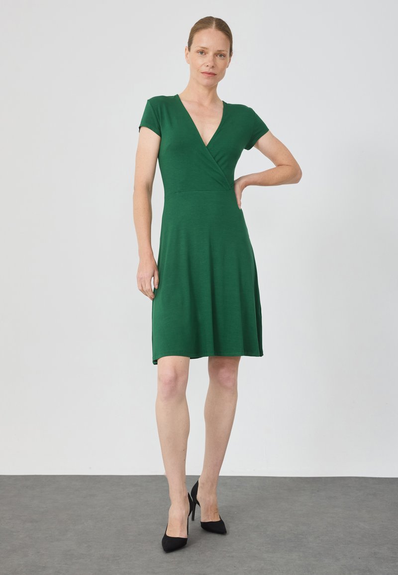 Anna Field Jersey dress - dark green - Zalando.ie