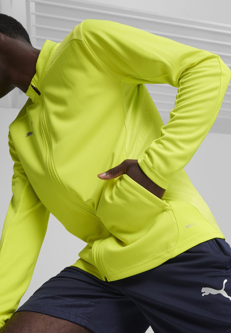 Puma Mikina na zip - tuerkissilber
