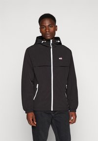 Tommy Jeans - CHICAGO  - Windjack - black Miniatuurafbeelding 1