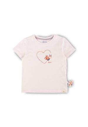 HAPPY LADYBUG - Print T-shirt - hellrosa
