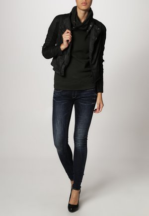 3301 LOW SUPER SKINNY - Skinny džíny - neutro stretch denim