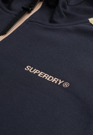 Superdry TECH CULT - Sweater met rits - eclipse navy