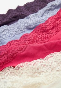Next MONOCHROME KNICKERS FOUR PACK - String - pink purple cream