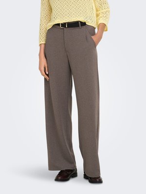 JDY, JDYGEGGO LIFE OCCASION PANT - Trousers - chocolate brown