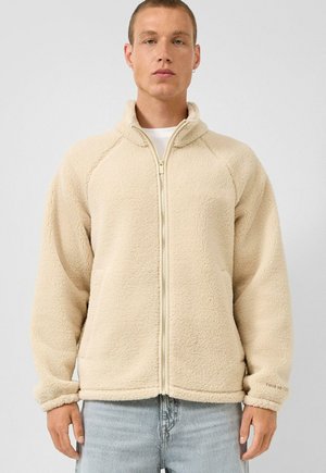 Fleecejacke - beige