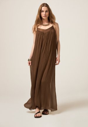 Oltre FLARE LUNGO - Maxi-jurk - marrone