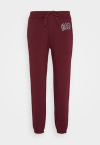 HERITAGE JOGGER - Pantaloni de trening - ruby wine