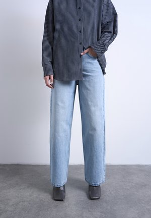 CINCH WIDE - Jean flare - bleached sand