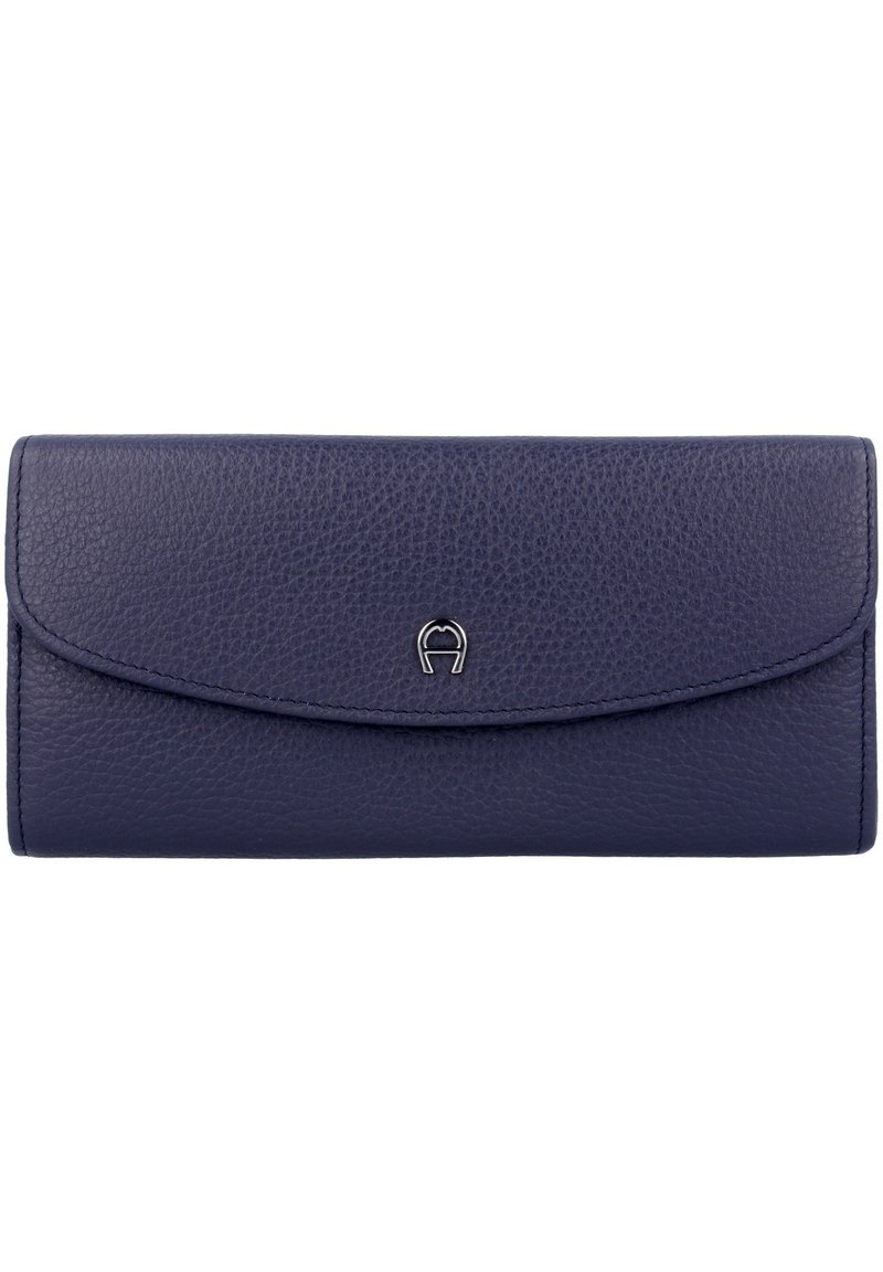 AIGNER BASICS GELDBÖRSE LEDER 19,5CM - Portemonnee - marine