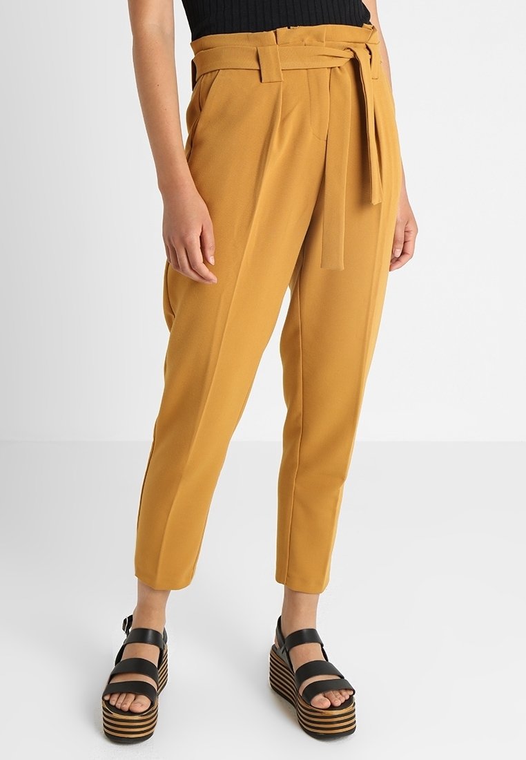 KIOMI Pantalon classique - mustard yellow