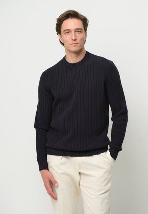 Strickpullover - navy