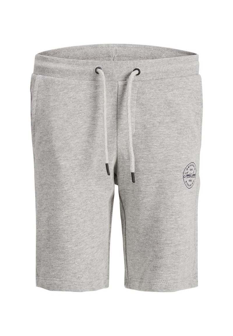 Jack & Jones Junior JJI SHARK JR - Teplákové kalhoty - light grey melange