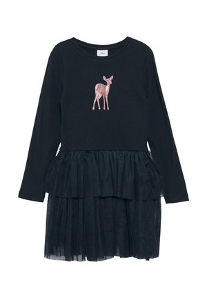 Jerseykleid - navy