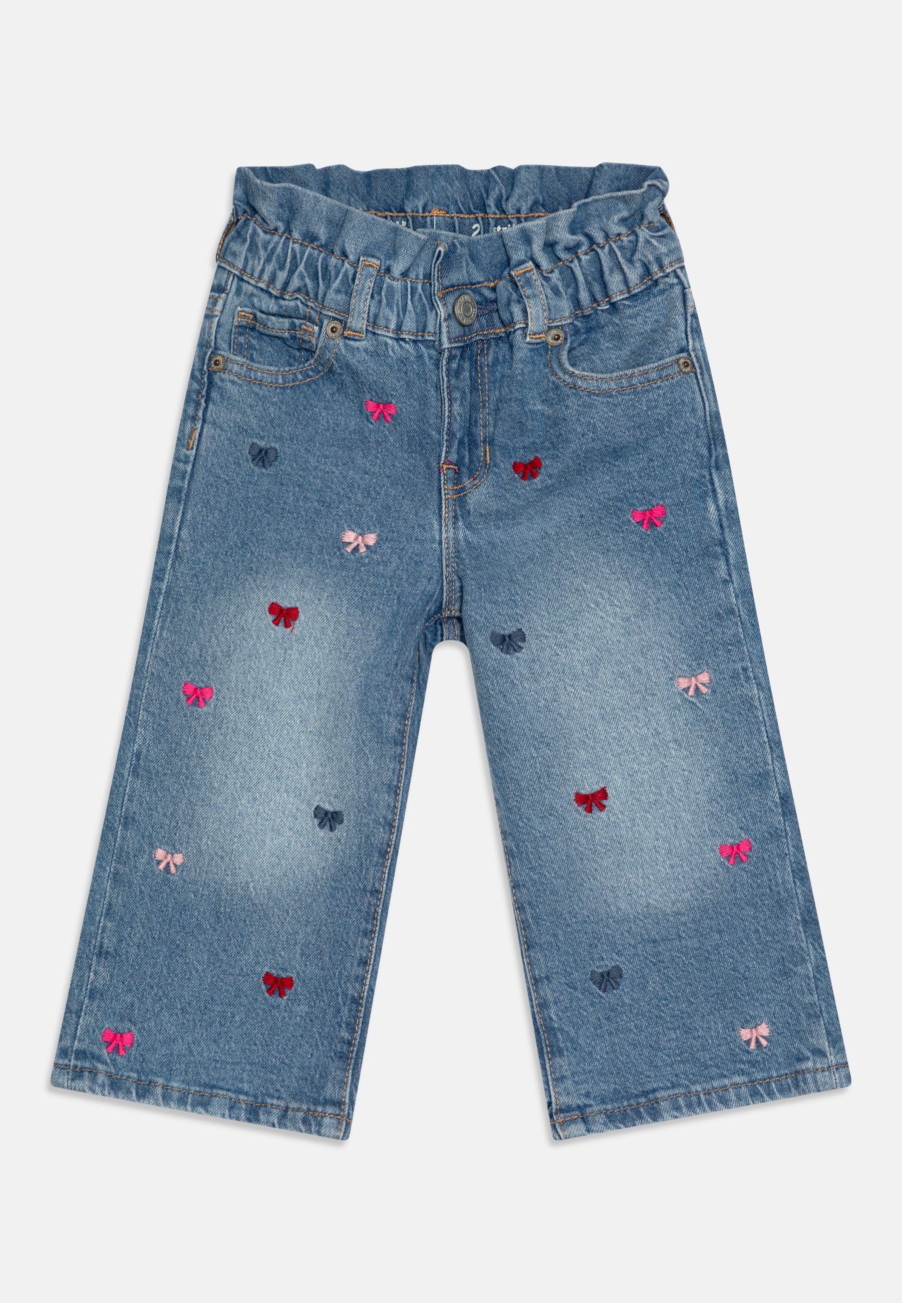 GAP GLITTER PRINT STRIDE TODDLER GIRL Straight leg jeans blue