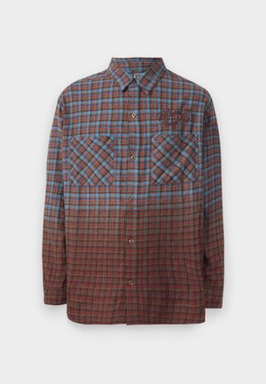 SCRIPT DIP DYE CHECK SHIRT - Skjorta - multi-coloured