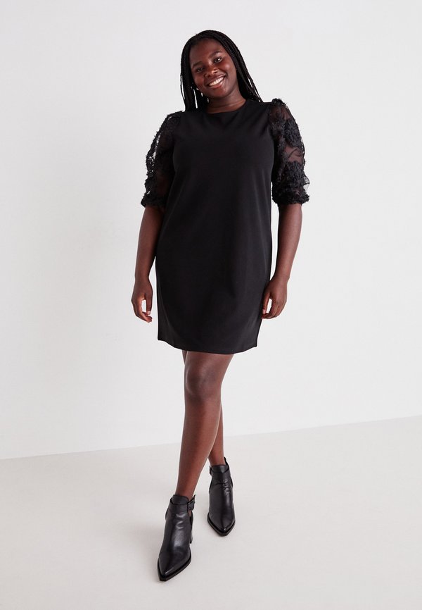 VMCEMMALY O NECK SHORT DRESS - Jersey dress