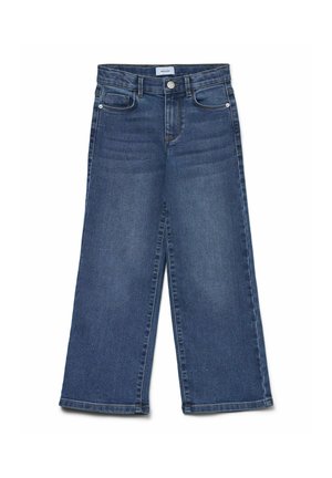 Flared Jeans - medium blue denim