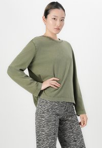 ONLY ONLMADISON WIDE - Wide leg - white/wit