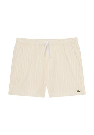Lacoste, Short de bain - blanc/jaune iy