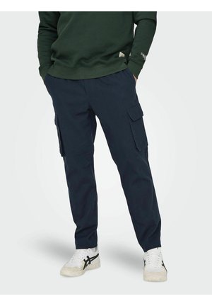 Cargo trousers - dark navy