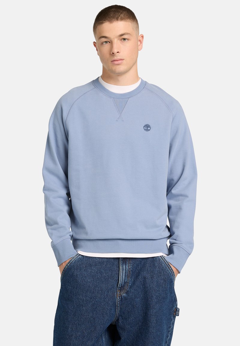 Timberland EXETER RIVER LOOPBACK CREW NECK - Mikina - blue/stone wash