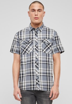 Brandit ROADSTAR - Košeľa - black/charcoal