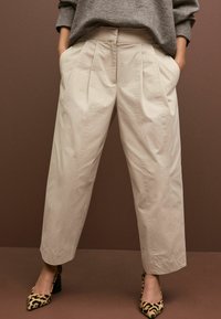 Next TROUSERS - Housut - stone