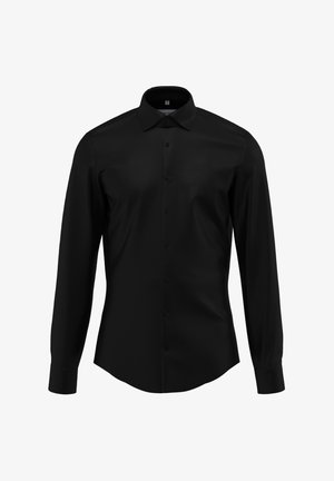 Seidensticker SHAPED - Zakelijk overhemd - black