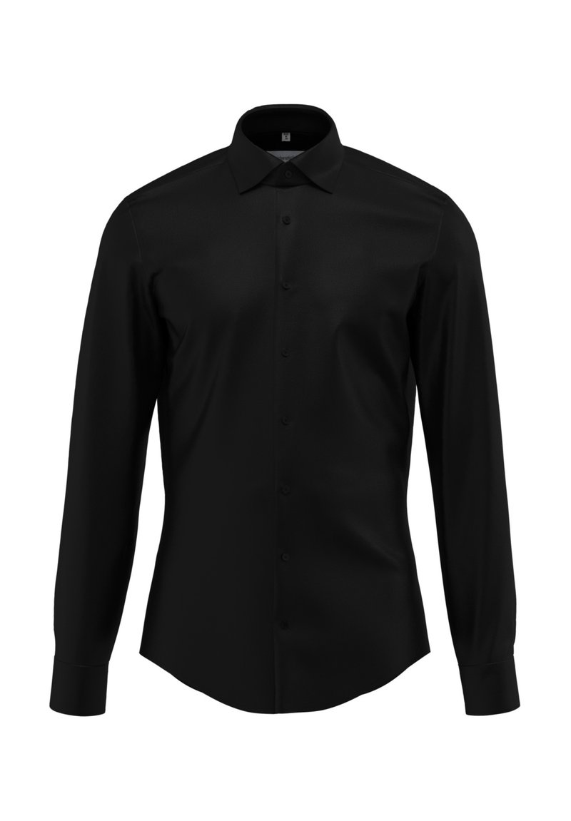 Seidensticker SHAPED - Zakelijk overhemd - black