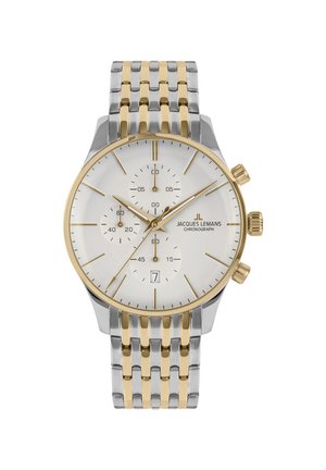 Jacques Lemans LONDON - Chronograph - steel brick silver coloured - gold coloured