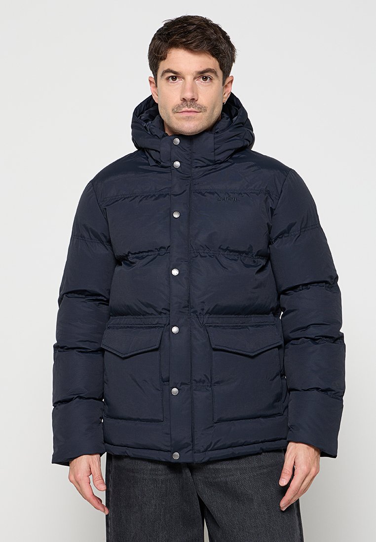 Schott Winterjas donkerblauw