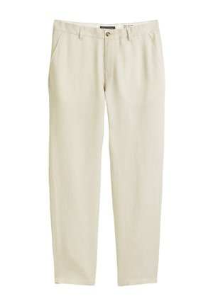 Marc O'Polo Trousers - gray silk