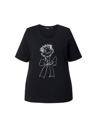 Triko s potiskem - black