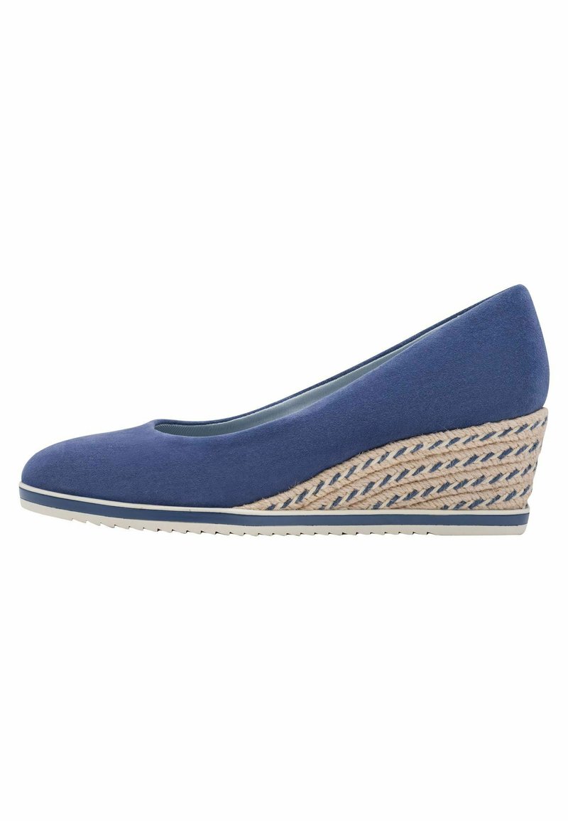 Tamaris Wedges - blue - Zalando