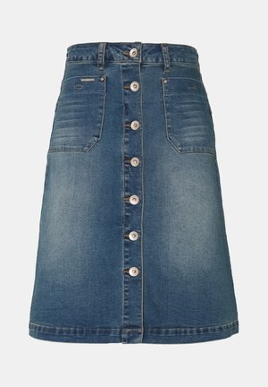 Cream, CRLONE SKIRT - A-lõikeline seelik - light blue denim