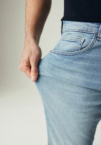 Next MOTION FLEX STRETCH - Jeans a sigaretta - blue light
