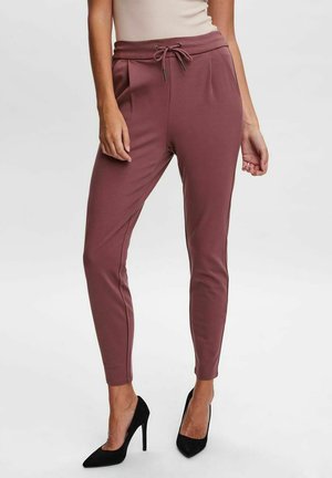 Vero Moda VMEVA STRING - Tracksuit bottoms - rose brown