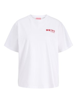JJXX JXJAPAN - T-shirt imprimé - bright white