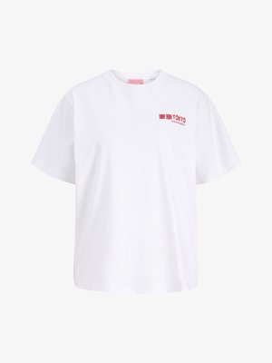 JJXX JXJAPAN - T-shirt imprimé - bright white
