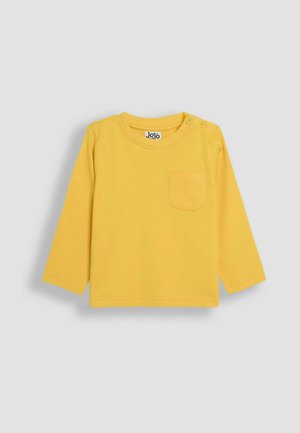 JoJo Maman Bébé REGULAR FIT - PRINTED PLAIN 2 PACK  - Ilgarankovis viršutinės dalies drabužis - grey yellow