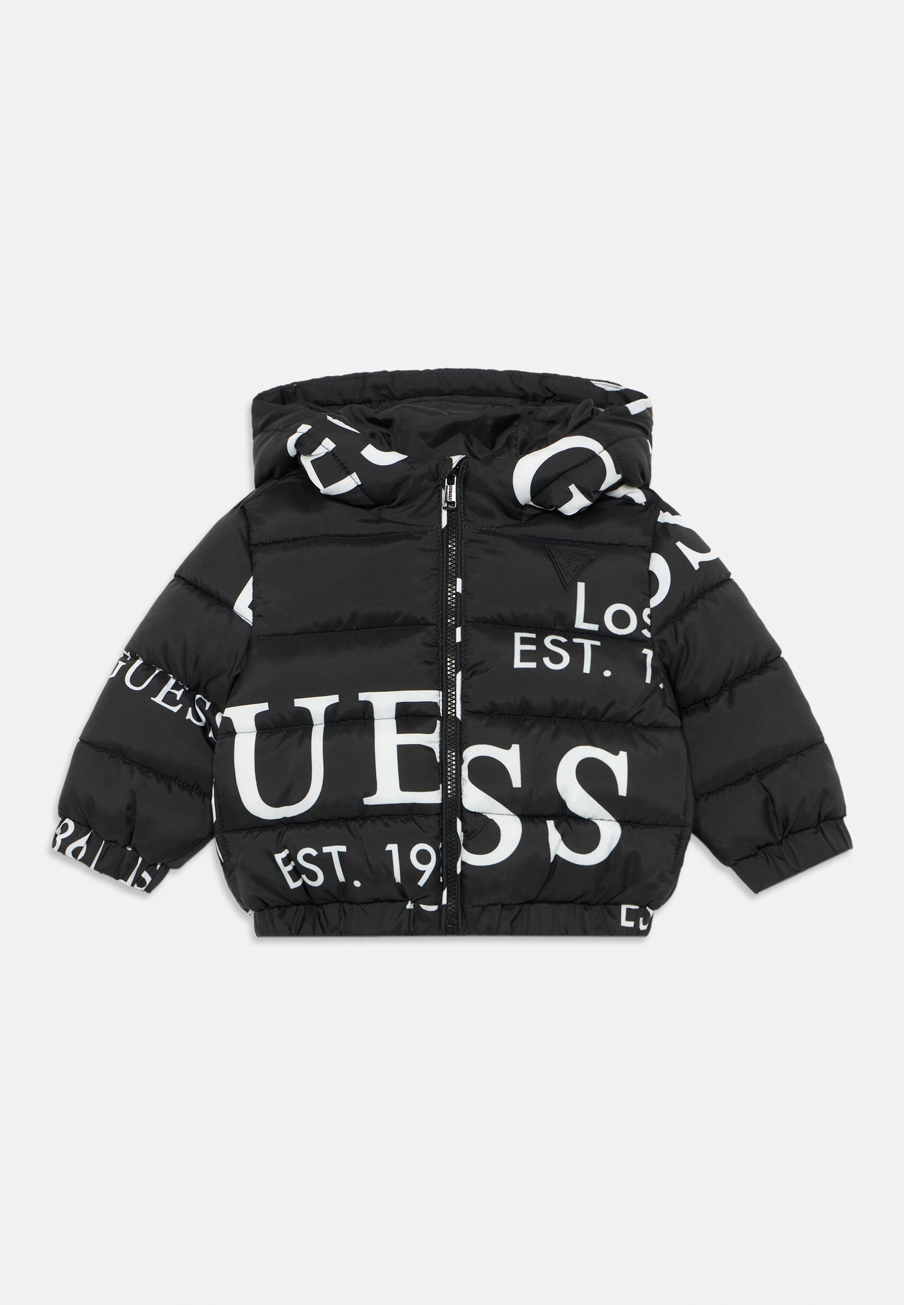 Guess BABY OVERSIZE HOODED PUFFER UNISEX Winter jacket black
