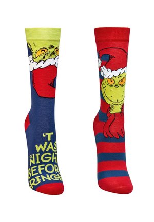 GRINCH UNISEX 2 PAAR - Socken - dunkel-blau
