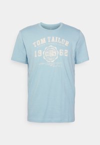 LOGO TEE - T-shirt estampada - calm cloud blue