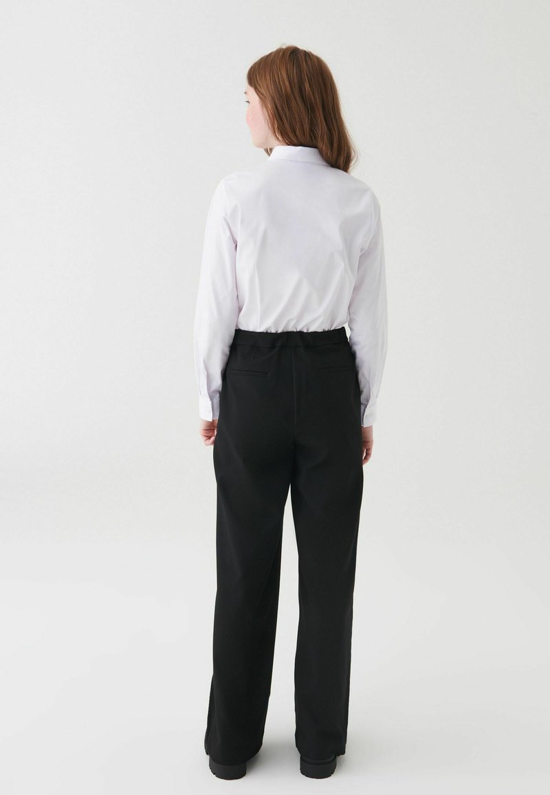 Next SENIOR WIDE LEG Bukser - black/sort - Zalando.dk